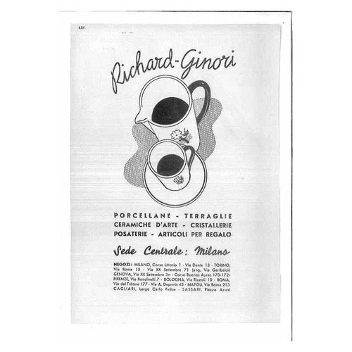 Richard ginori cristallerie - richard,
