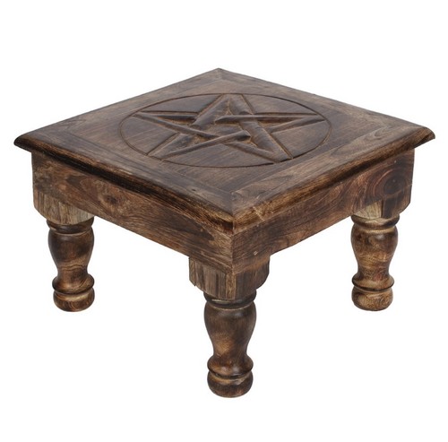 Tavolo altare pentagramma - tavolo,