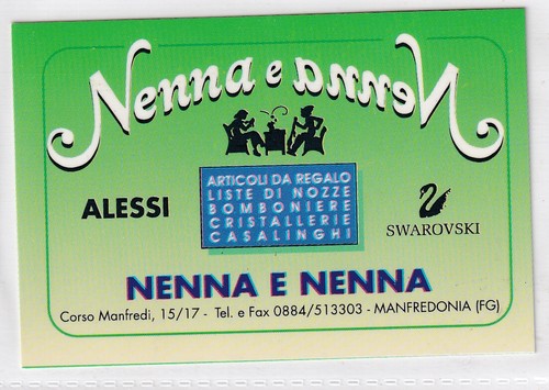 Calendarietto nenna e - nenna,