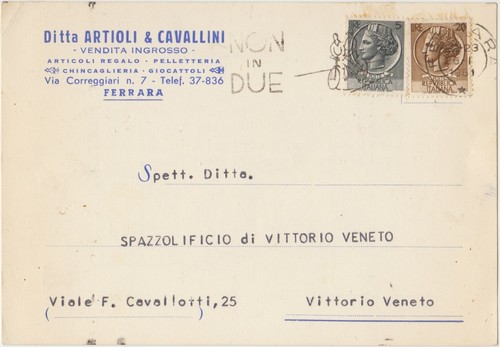 Ferrara ditta artioli - -,