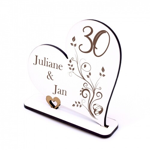 Espositore cuore decorazione