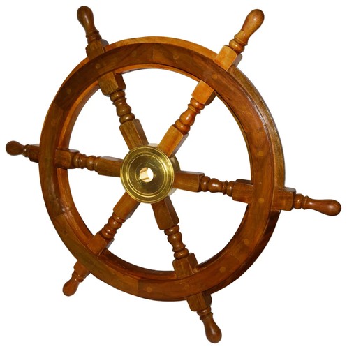 Volante legno nautico - legno,